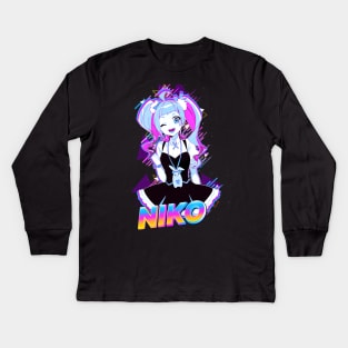 Nico - Niko Niiyama Kiznaiver Kids Long Sleeve T-Shirt